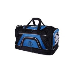 BRUBAKER Big Base - Torba sportowa 90L czarno-niebieska. Czarne torby sportowe męskie X2, bez wzorów. Za 232.99 zł.