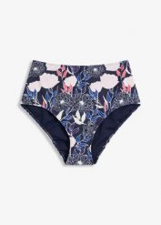 Figi bikini. Niebieskie bikini bonprix, bez wzorów. Za 77.99 zł.