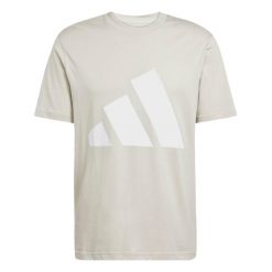 Koszulka męska adidas Essentials Big Logo. Białe koszulki sportowe męskie Adidas, m, bez wzorów, z bawełny, bez ramiączek, na fitness i siłownię. Za 105.99 zł.