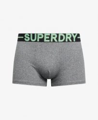 Superdry Trunk Triple Pack – 3 bokserki z bawełny organicznej. Czarne bokserki męskie Superdry, bez wzorów, z bawełny. Za 200.95 zł.