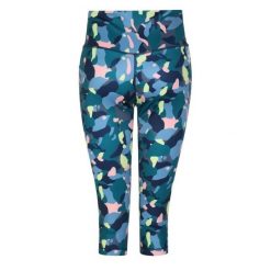 Legginsy damskie fitness Dare 2B Influential. Niebieskie legginsy damskie Dare 2B, bez wzorów, z materiału. Za 125.45 zł.