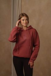 Bluza z kapturem JD ATTACK Elowyn. Niebieskie bluzy damskie JD ATTACK, l, bez wzorów, z materiału, eleganckie, bez ramiączek, z kapturem. Za 239.00 zł.