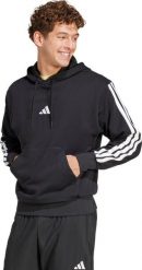 Bluza męska adidas Essentials 3-Stripes French Terry czarna JD1874 2XL. Czarne bluzy męskie Adidas, m, bez wzorów, bez ramiączek, bez kaptura. Za 269.98 zł.
