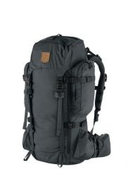 Plecak trekkingowy Fjallraven Kajka 55. Czarne plecaki męskie Fjällräven, bez wzorów, z nylonu. Za 1,632.39 zł.