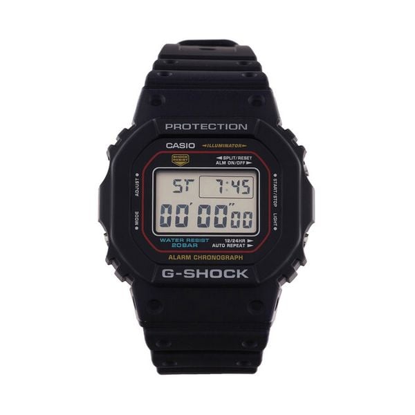 Zegarek G-Shock. Czarne zegarki męskie G-Shock, bez wzorów. Za 469.99 zł.