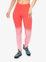 Legginsy wspinaczkowe damskie La Sportiva Patcha Leggins. Czerwone legginsy damskie La Sportiva, bez wzorów, z elastanu. Za 240.89 zł.