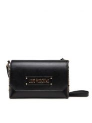 LOVE MOSCHINO Torebka JC4273PP0MKH0000 Czarny. Czarne listonoszki damskie Love Moschino, bez wzorów, ze skóry, bez dodatków. Za 499.99 zł.