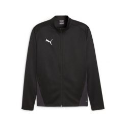 Kurtka z dresu Puma TeamGoal. Czarne kurtki męskie Puma, l, bez wzorów, z dresówki, bez kaptura. Za 179.00 zł.