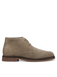 Geox Trzewiki U Claudio U6658D 00022 C1321 Beżowy. Brązowe botki męskie Geox, bez wzorów, ze skóry, bez obcasa, bez zapięcia. Za 449.99 zł.