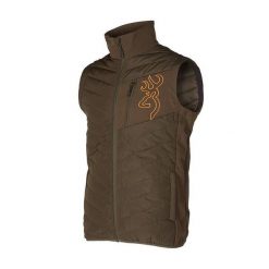 Kurtka puchowa bez rękawów Browning Coldkill. Zielone kurtki męskie Browning, m, bez wzorów, z materiału, z kapturem. Za 399.50 zł.