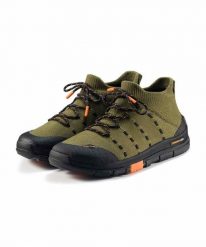 Buty turystyczne damskie wodoodporne Brubeck TREK MERINO. Zielone obuwie trekkingowe damskie Brubeck, z materiału, bez zapięcia. Za 499.00 zł.