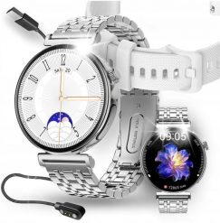 Smartwatch JG Smart SMARTWATCH DLA SENIORA POMIAR CIŚNIENIA EKG SOS HRV BMI PULS ROZMOWY PL. Zegarki smartwatch JG Smart, bez wzorów. Za 659.98 zł.