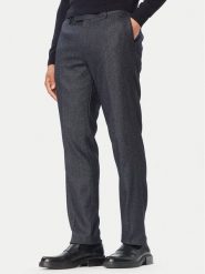 BOSS Spodnie garniturowe 50571984 Granatowy Slim Fit. Niebieskie eleganckie spodnie męskie Boss, bez wzorów, z materiału. Za 584.99 zł.