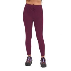Legginsy wysokie z kieszeniami dla kobiet Girlfriend Collective. Czerwone legginsy damskie GIRLFRIEND COLLECTIVE, bez wzorów. Za 346.50 zł.