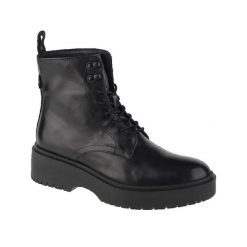 Buty Levi's Bria Damskie Skórzane Czarne. Czarne obuwie trekkingowe damskie Levi's®, z materiału, bez zapięcia. Za 465.85 zł.