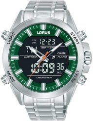 Zegarek męski Lorus RW667AX9 srebrny. Szare zegarki męskie Lorus, bez wzorów, srebrne. Za 389.00 zł.