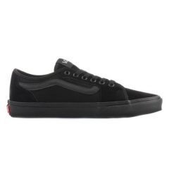 Trampki unisex Vans. Czarne trampki męskie Vans, bez wzorów, bez zapięcia. Za 259.99 zł.