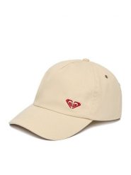 Roxy Czapka z daszkiem CWBEO-RX-W3-004-SS26 Beżowy. Brązowe czapki damskie Roxy, bez wzorów, z bawełny. Za 49.99 zł.
