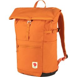 Plecak miejski Fjallraven High Coast Foldsack 24 - sunset orange. Brązowe plecaki męskie Fjällräven, bez wzorów, sportowe. Za 359.00 zł.