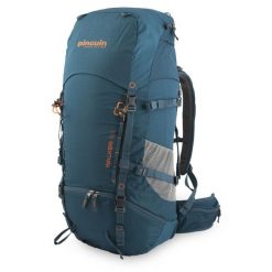 Plecak trekkingowy Pinguin Walker 50 Nylon. Czarne plecaki męskie PINGUIN, bez wzorów, z nylonu. Za 519.99 zł.