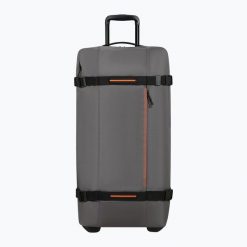 Walizka podróżna American Tourister Urban Track 1. Szare walizki damskie American Tourister, bez wzorów. Za 569.99 zł.