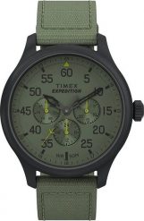 Zegarek Timex Zegarek męski Timex TW4B31000 zielony. Zielone zegarki męskie Timex, bez wzorów. Za 419.00 zł.