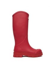 Hunter Kalosze EO-SJY-01 Czerwony. Czerwone kalosze damskie Hunter, bez wzorów, z kauczuku, bez zapięcia. Za 349.99 zł.