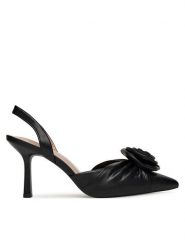 JENNY Szpilki WFA3607-1 Czarny. Czarne szpilki damskie Jenny, bez wzorów, z materiału, bez obcasa, na szpilce, bez zapięcia. Za 139.99 zł.
