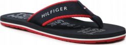 MESKIE JAPONKI TOMMY HILFIGER KLAPKI TH LATO SIMON 52D XM0XM02885 r. 40. Klapki męskie Tommy Hilfiger, bez wzorów, bez zapięcia. Za 129.00 zł.