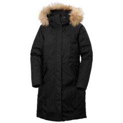 Parka dla kobiet Helly Hansen Vega. Czarne parki damskie Helly Hansen, na zimę, bez wzorów, bez kaptura. W wyprzedaży za 1,325.55 zł.