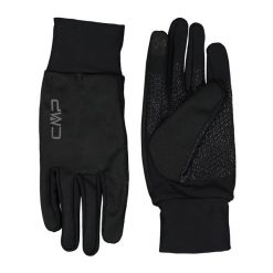 Rękawiczki trekkingowe męskie CMP. Czarne rękawiczki męskie Campagnolo, bez wzorów. Za 176.50 zł.