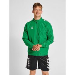 Kurtka Hummel Micro Zip. Zielone kurtki sportowe damskie Hummel, xl, bez wzorów, z materiału, bez ramiączek, bez kaptura. Za 169.30 zł.