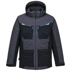 Męska Kurtka Zimowa WX3. Czarne kurtki męskie Portwest, na zimę, m, bez wzorów, sportowe, bez kaptura. Za 531.99 zł.