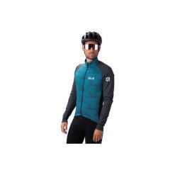 Kurtka rowerowa męska Alé Cycling Solid Sharp. Czarne kurtki męskie ALÉ CYCLING, m, bez wzorów, bez kaptura, rowerowe. W wyprzedaży za 542.99 zł.