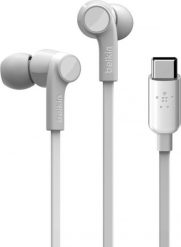 Słuchawki Belkin Rockstar (G3H0002btWHT). Słuchawki dokanałowe Belkin. Za 58.86 zł.