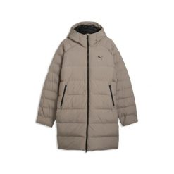 Męska parka z kapturem Mono PUMA. Szare parki męskie Puma, m, bez wzorów, z materiału, klasyczne, bez kołnierzyka, z kapturem. Za 749.00 zł.