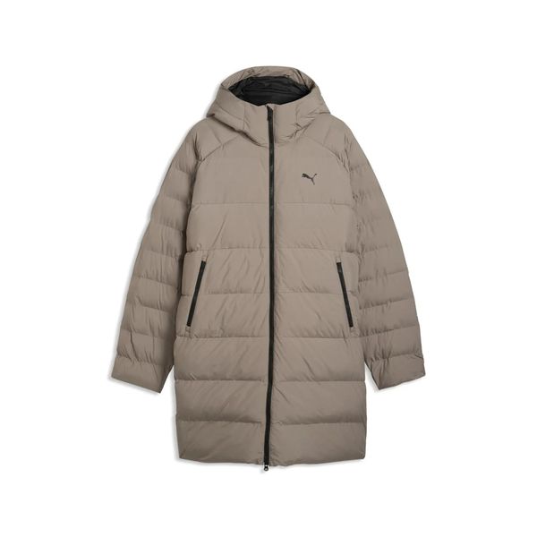 Męska parka z kapturem Mono PUMA. Szare parki męskie Puma, m, bez wzorów, z materiału, klasyczne, bez kołnierzyka, z kapturem. Za 749.00 zł.