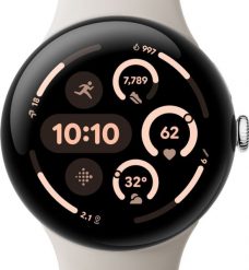 Smartwatch Google Pixel Watch 3 45mm Wifi Silver/Porc LF. Szare zegarki smartwatch Google, bez wzorów. Za 1,878.23 zł.