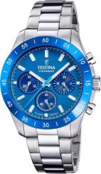 Zegarek damski Festina F20693-4 srebrny. Szare zegarki damskie Festina, srebrne. Za 898.66 zł.