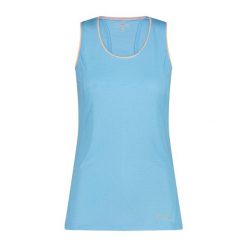 Damski tank top CMP. Brązowe topy damskie CMP, l, bez wzorów, sportowe, bez kołnierzyka, bez ramiączek. Za 192.00 zł.