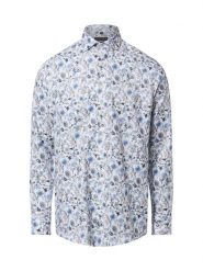Finshley & Harding koszula non-iron Mężczyźni Modern Fit Bawełna biały|niebieski|wielokolorowy, 41. Białe koszule męskie Finshley & Harding, m, bez wzorów, z bawełny, biznesowe, bez kołnierzyka, bez ramiączek. Za 199.95 zł.