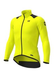 Kurtka rowerowa męska Alé Cycling PR-S Storm. Żółte kurtki męskie ALÉ CYCLING, na wiosnę, l, bez wzorów, z dzianiny, bez kaptura, rowerowe. Za 351.55 zł.