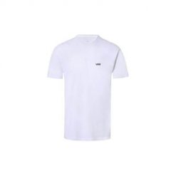 Koszulka sportowa męska Vans MN Left Chest Logo Tee. Białe koszulki sportowe męskie Vans, m, bez wzorów, bez ramiączek, trekkingowe. Za 206.00 zł.