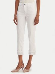 Liu Jo Jeansy UA6006 T2594 Biały Regular Fit. Białe jeansy damskie Liu Jo, bez wzorów, z bawełny. Za 689.99 zł.