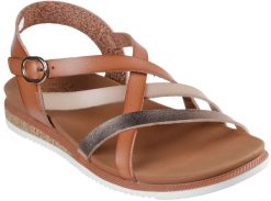 Skechers Skechers damskie sandały DESERT KISS LOW PEAK RANK 114709 CSNT 35,5. Sandały damskie Skechers, bez wzorów, bez obcasa, bez zapięcia. Za 199.99 zł.