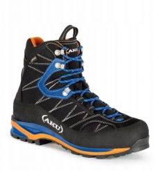 Buty trekkingowe męskie Aku M'S TENGU GTX, black/ blue, 45. Czarne trekkingi męskie Aku, bez zapięcia. Za 1,117.55 zł.