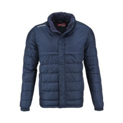 Pikowana kurtka zimowa - Dorośli - Granatowy. Niebieskie kurtki męskie CCM, na zimę, m, bez wzorów, eleganckie, bez kaptura. Za 503.00 zł.