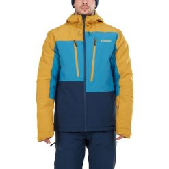 Kurtka Narciarska Męska Fundango Atlas. Brązowe kurtki sportowe męskie FUNDANGO, na zimę, m, bez wzorów, bez kaptura, narciarskie. W wyprzedaży za 599.00 zł.
