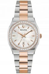 Zegarek damski Bulova 98R283 srebrny. Szare zegarki damskie Bulova, srebrne. Za 1,705.00 zł.