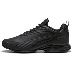 Adidasy Puma Magnetic Sl, Dla obu płci. Czarne obuwie sportowe damskie Puma, bez wzorów, ze skóry ekologicznej, bez zapięcia. Za 490.00 zł.